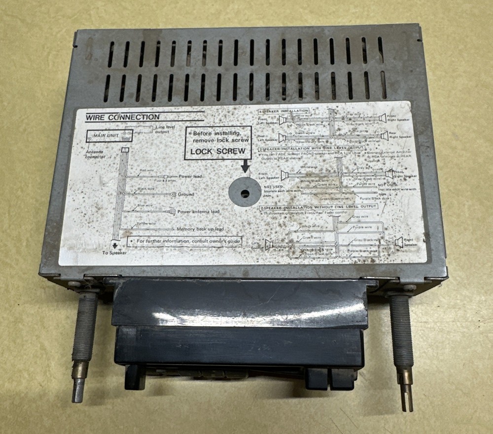 Clarion Model 9701RT#R Tape Deck