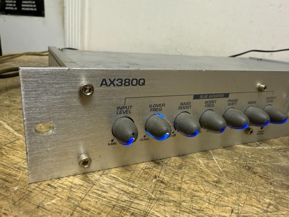AudioBahn AX380Q Rack Mount Processor