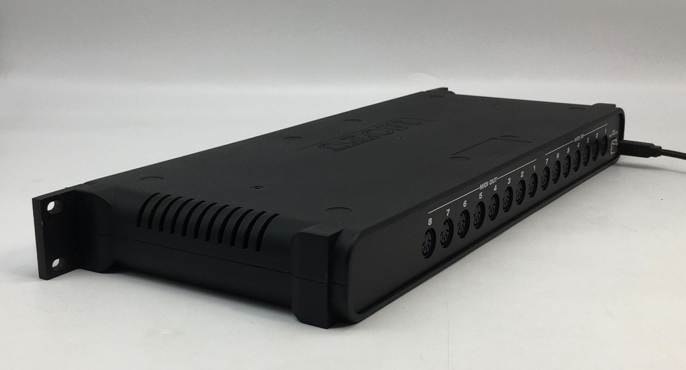 MOTU MIDI Express 128 USB MIDI Interface w/ Manual & Cable Tested Excellent