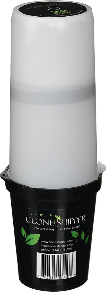 Clone Shipper Plastic Plant Packaging,