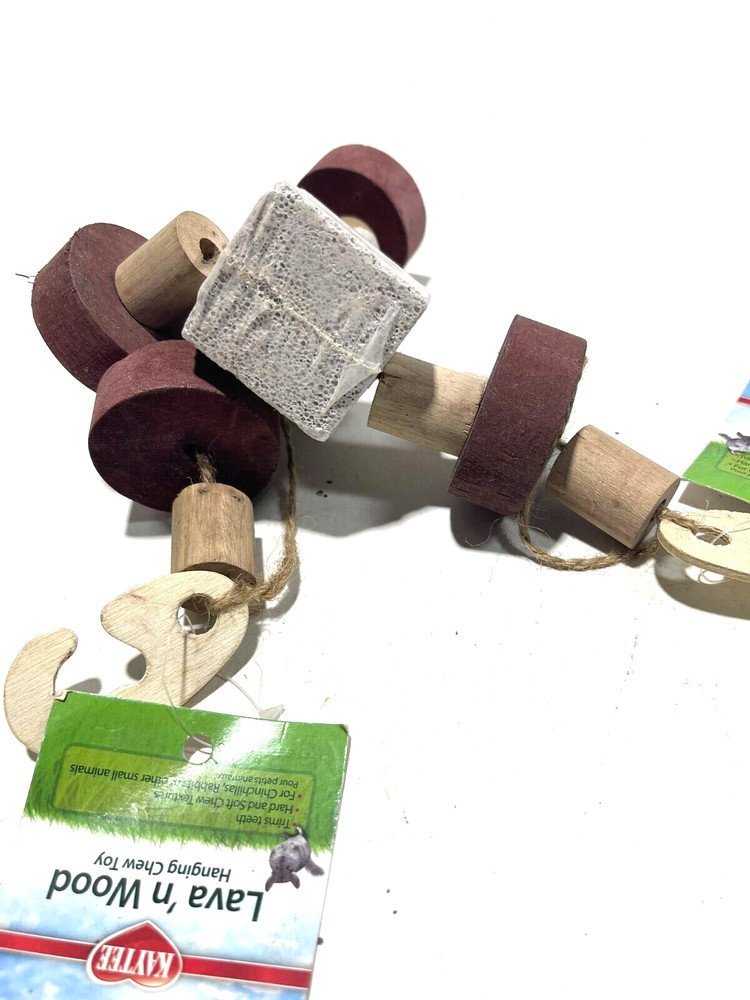 (2) PI LAVA & WOOD CHEWS