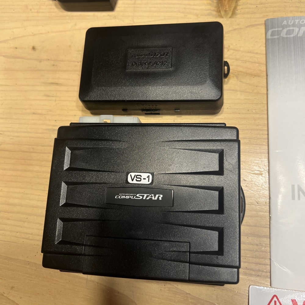 vintage VS1-1 with Paperwork instructions A212 control module Compustar