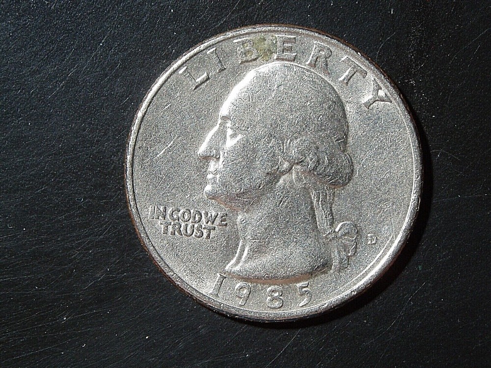 1985-D WASHINGTON QUARTER #2