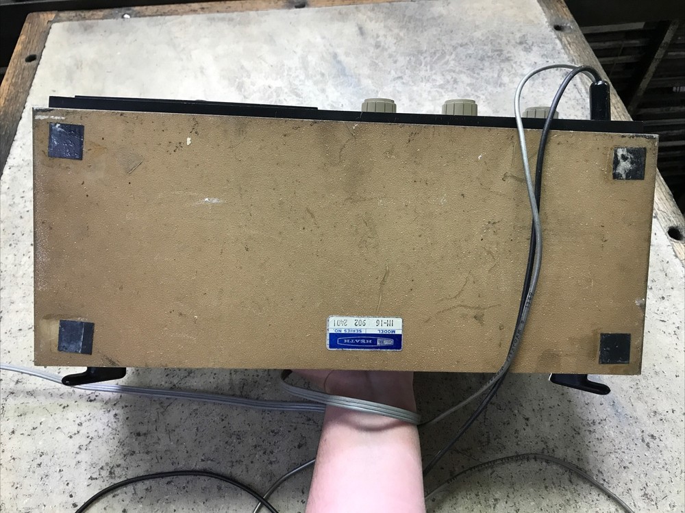 Vntg Heathkit Utility Solid State Voltmeter Model IM-16 - Powers On - 902 2401