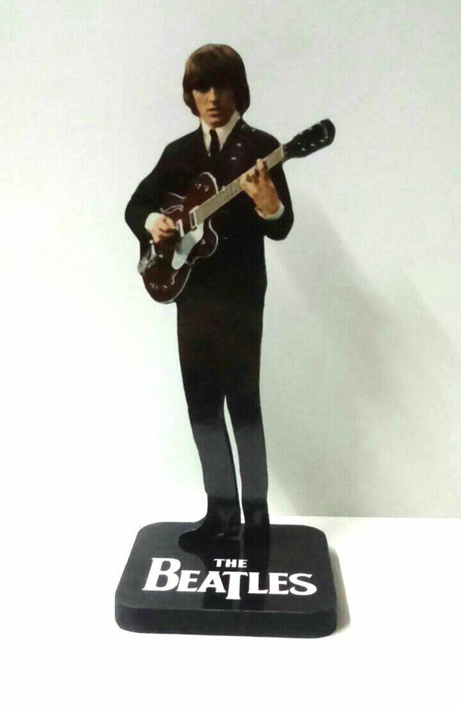 BEATLES 4 Figures 20 cm fibreboard viniyl/plot - Argentina !