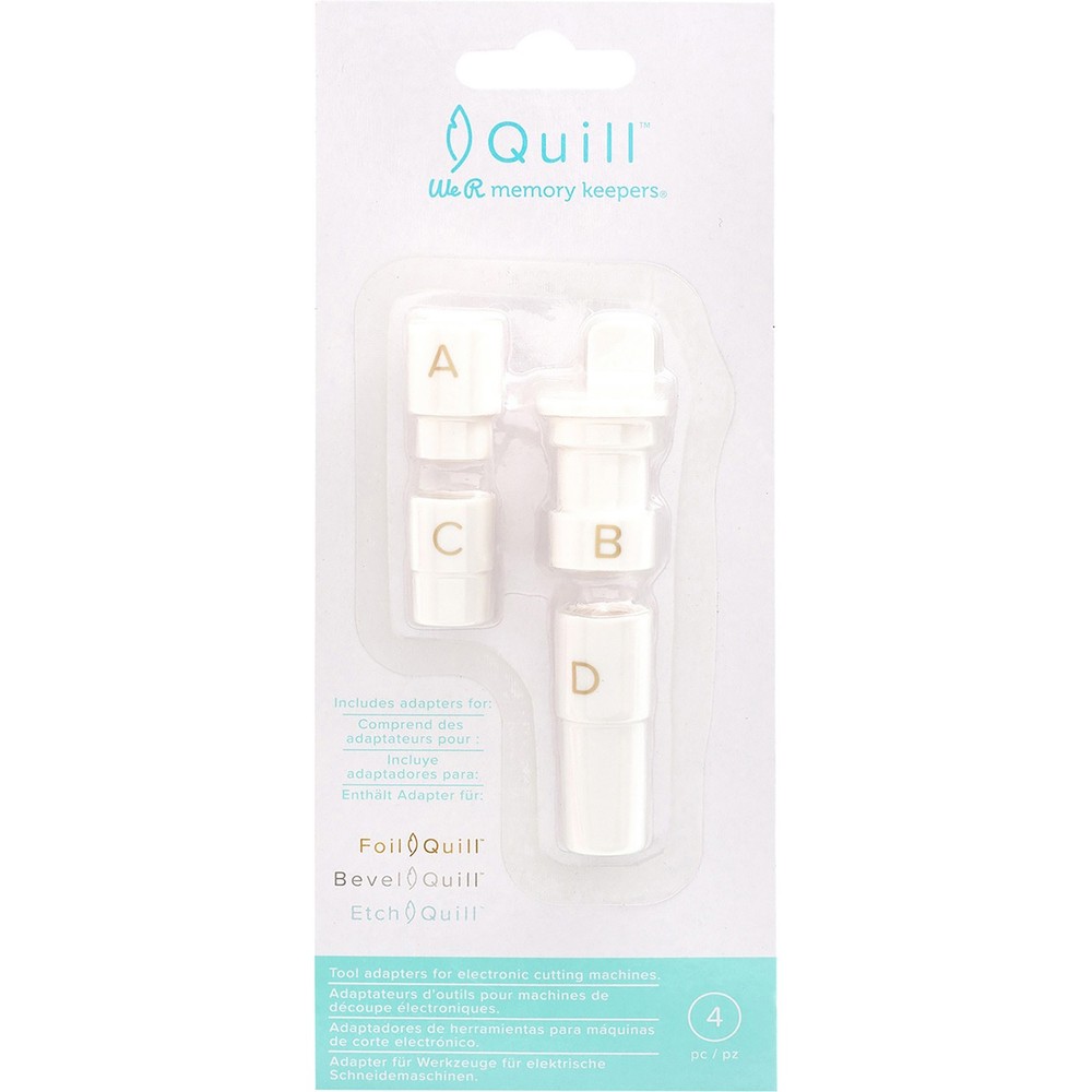 We R Quill Tool Pen Adapters 4/Pkg-