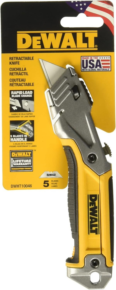 Dewalt Retractable Utility Knife Retractable