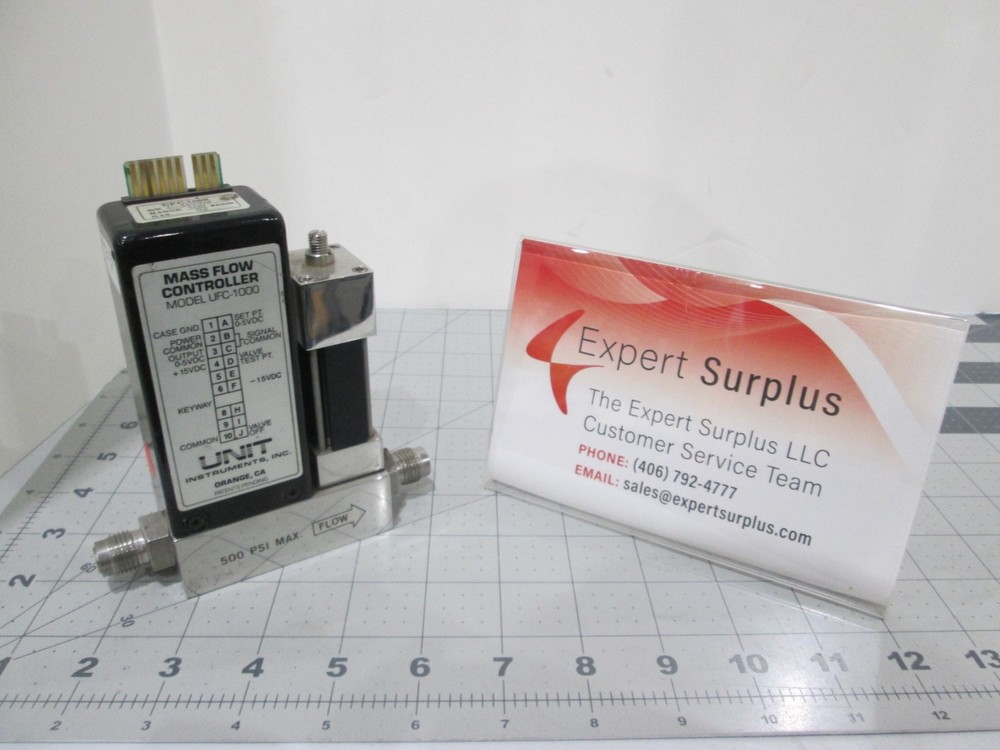 Unit, UFC-1000, Mass Flow Controller, N2, 500 SCCM, Used