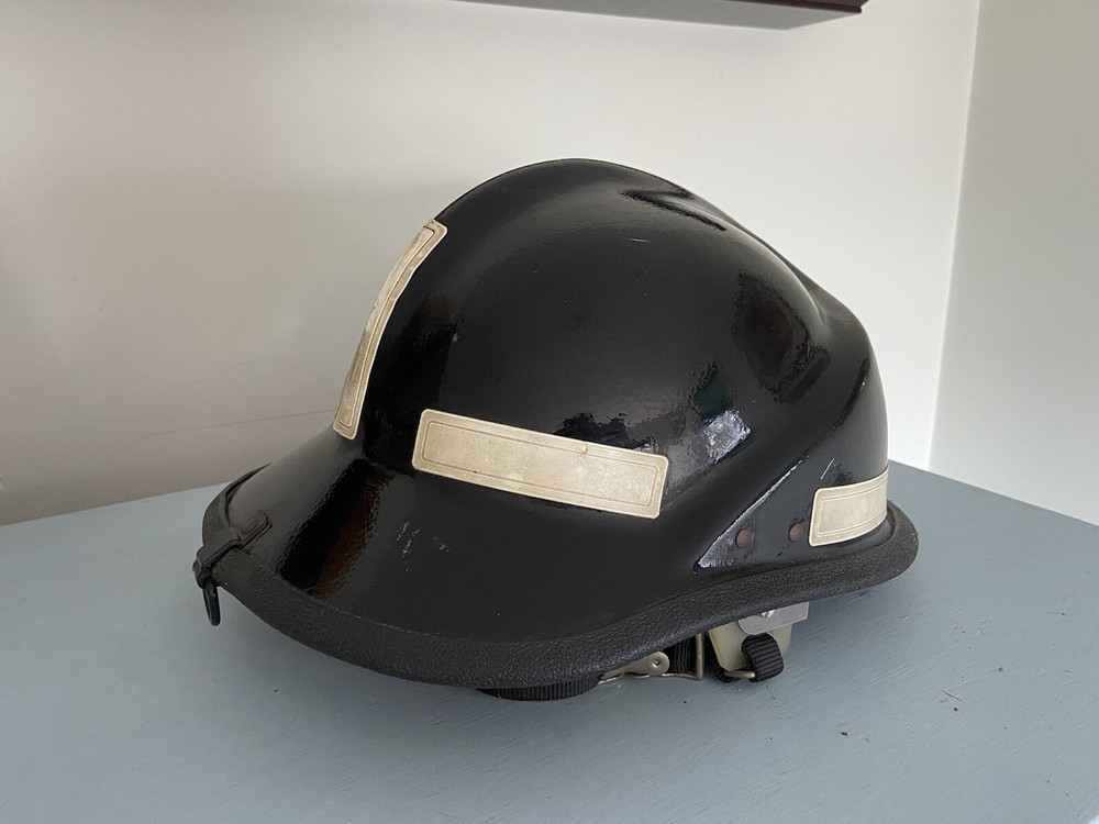 Black Firefighter Helmet