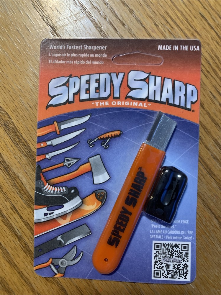 "The Original" Speedy Sharp Carbide Sharpener, Knife Sharpener,  red