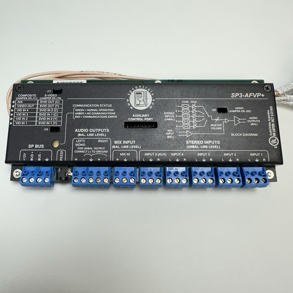 SP Controls Bundle – SP3-AFVP+ Preamplifier + SP2-SMCHAS Mini SmartPanel