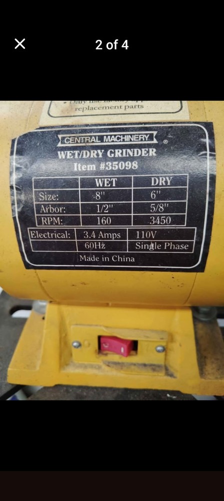 Standing Grinder