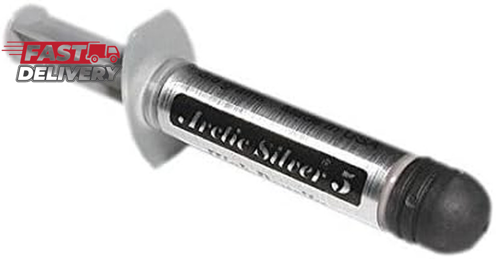 Arctic Silver 5 AS5-3.5G Thermal Paste,Black, Grey