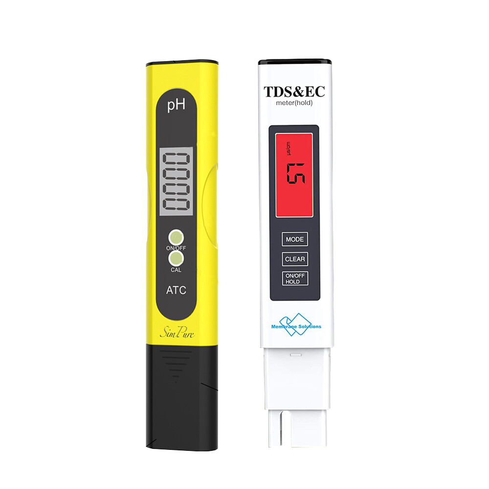 Digital TDS/pH testing Meter Pen Type pH Meter for Hydroponics,Household Water