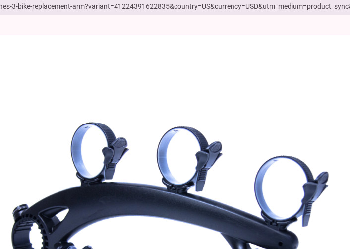 saris bones bike frame cradle/holder strap