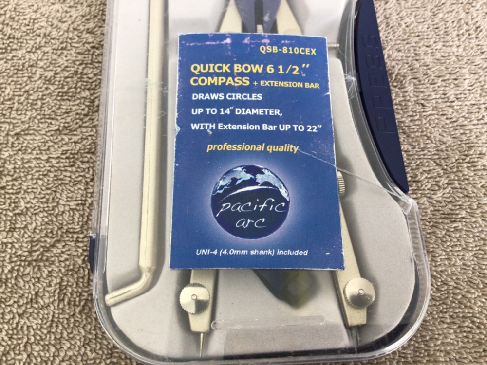 Pacific Arc Compass With Extension Bar