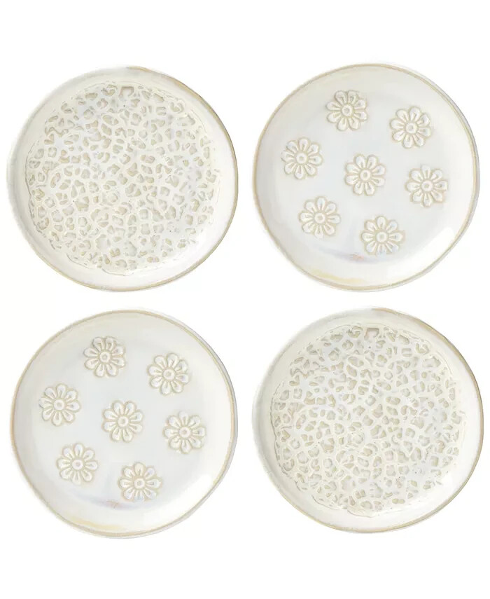 Lenox-Wainwright Boho 4-Pc. Canapé Plate Set NEW!!!!!