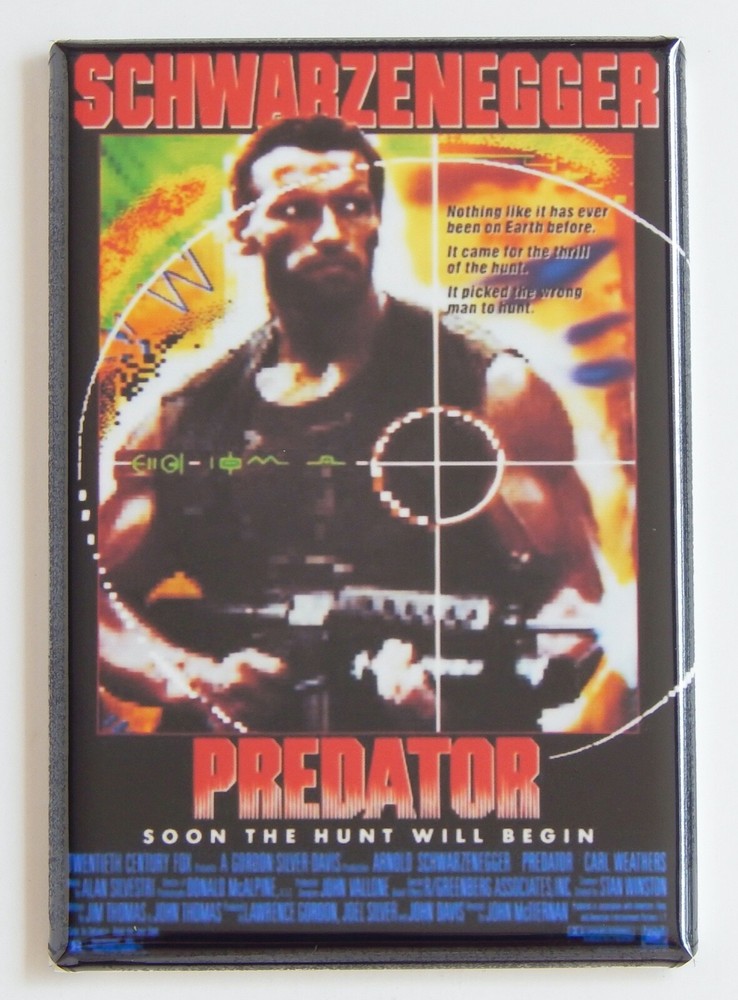 Predator FRIDGE MAGNET movie poster "style A"
