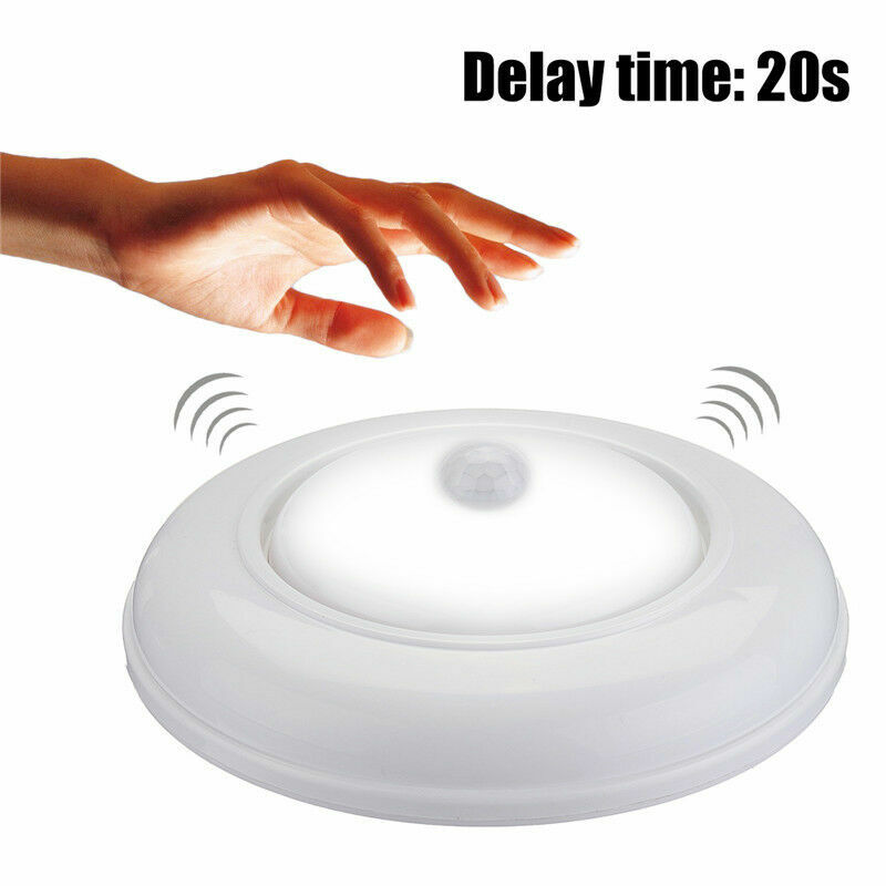 Ultra Bright Wireless Battery Powered Motion Sensor LED Ceiling Light Stair Lamp
