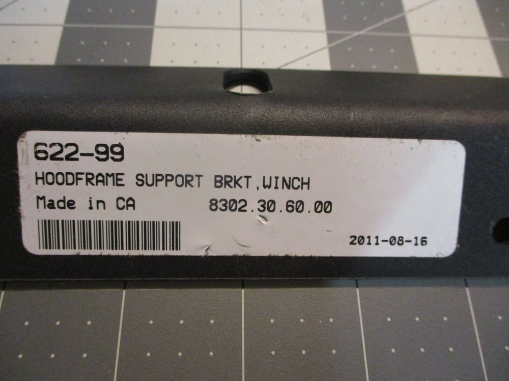 Argo 622-99 Winch Hoodframe Support Bracket