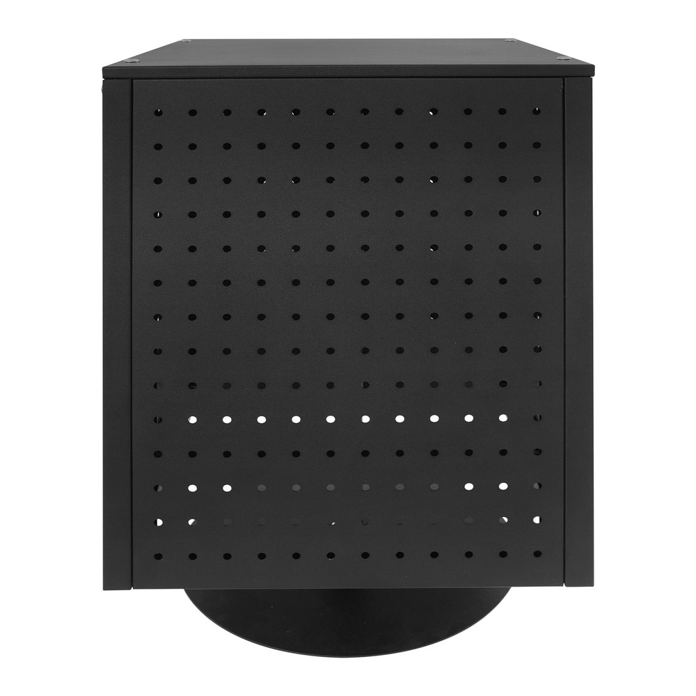 Pegboard Rotating Display Stand 4 Sided Spinning Peg Board Display Peg Board