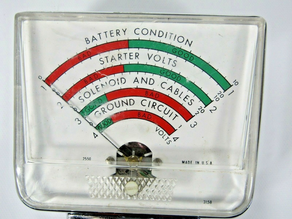 Vintage Sonco Components Tester Analyzer Model 2550