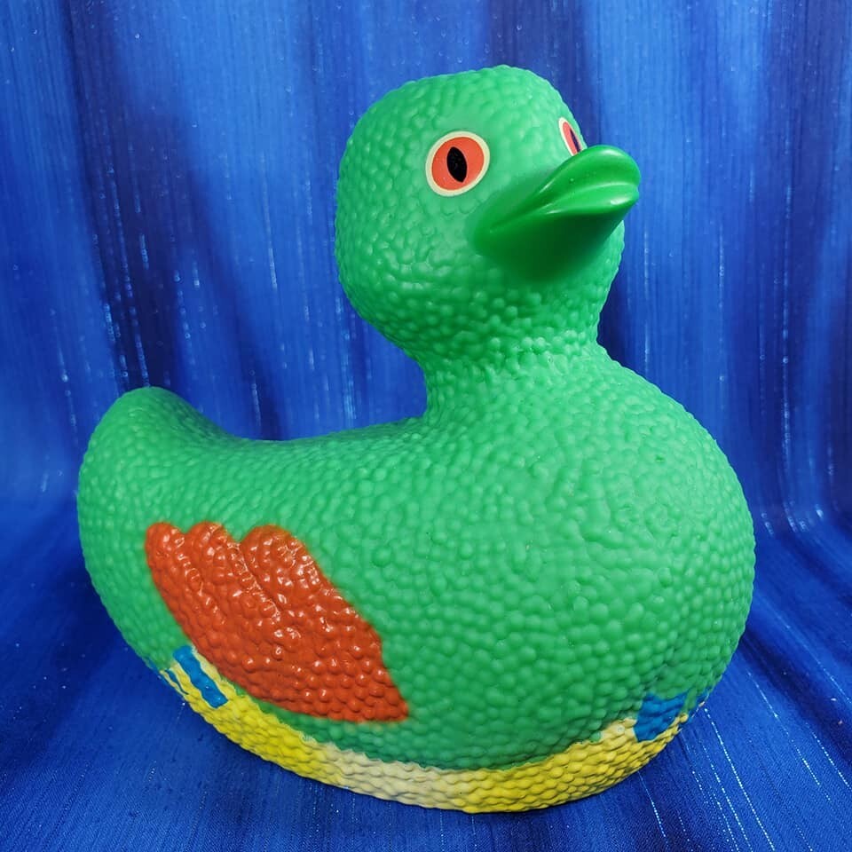 Rubbit Rare Rubba Duck Rubber Duck Frog NIB