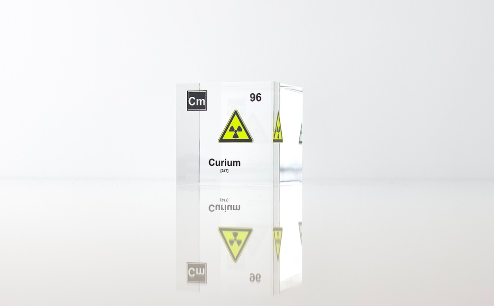 Curium Element Cube