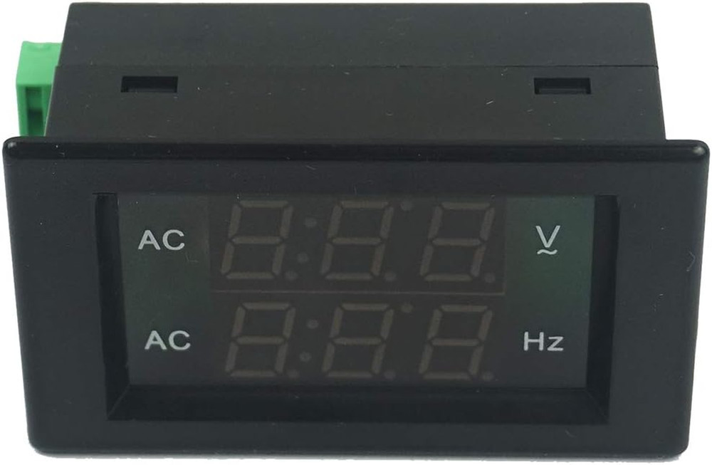 Digital AC Voltage Frequency Meter, AC 80-500V Voltmeter 45-65Hz Frequency Count