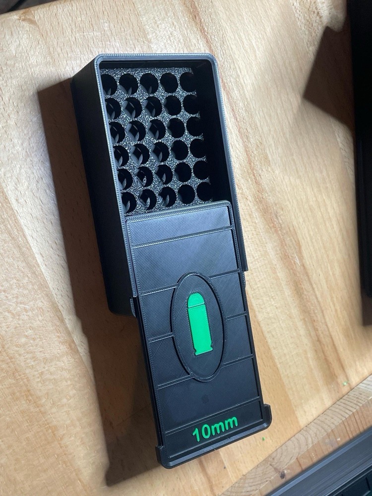 10mm Ammo Storage Box Case - 50rd Capacity (3 Pack)