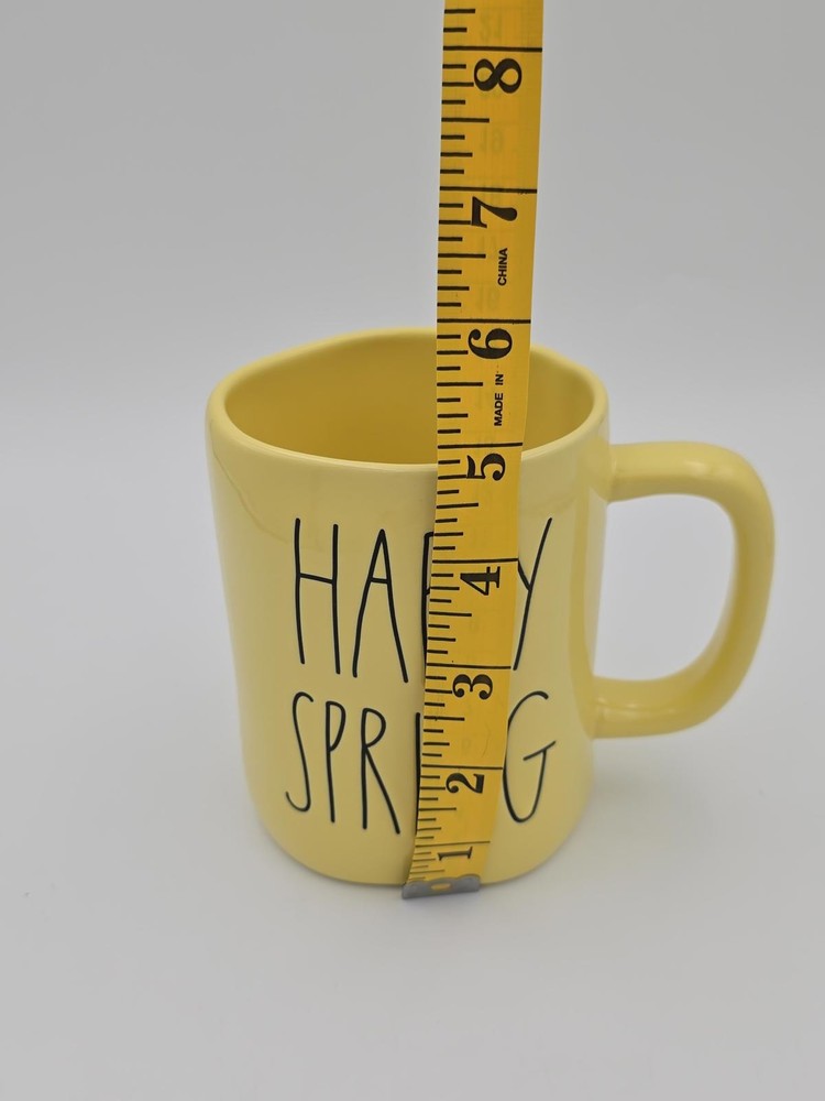 Rae Dunn Happy Spring Yellow Mug