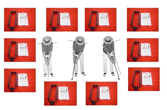 Medicus Dual-handle Putter trainer wholesale-GOLF Training Aid--Swing Path