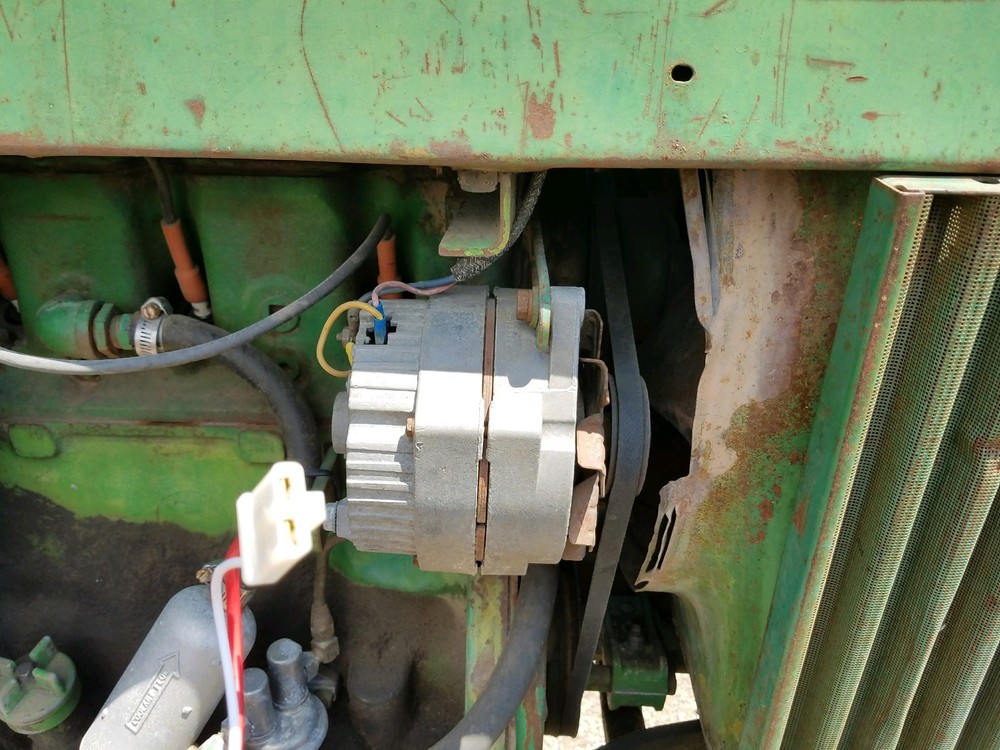 Pigtail for WHITE Tractor 2 Wire Delco Alternator W/ INTERNAL Regulator
