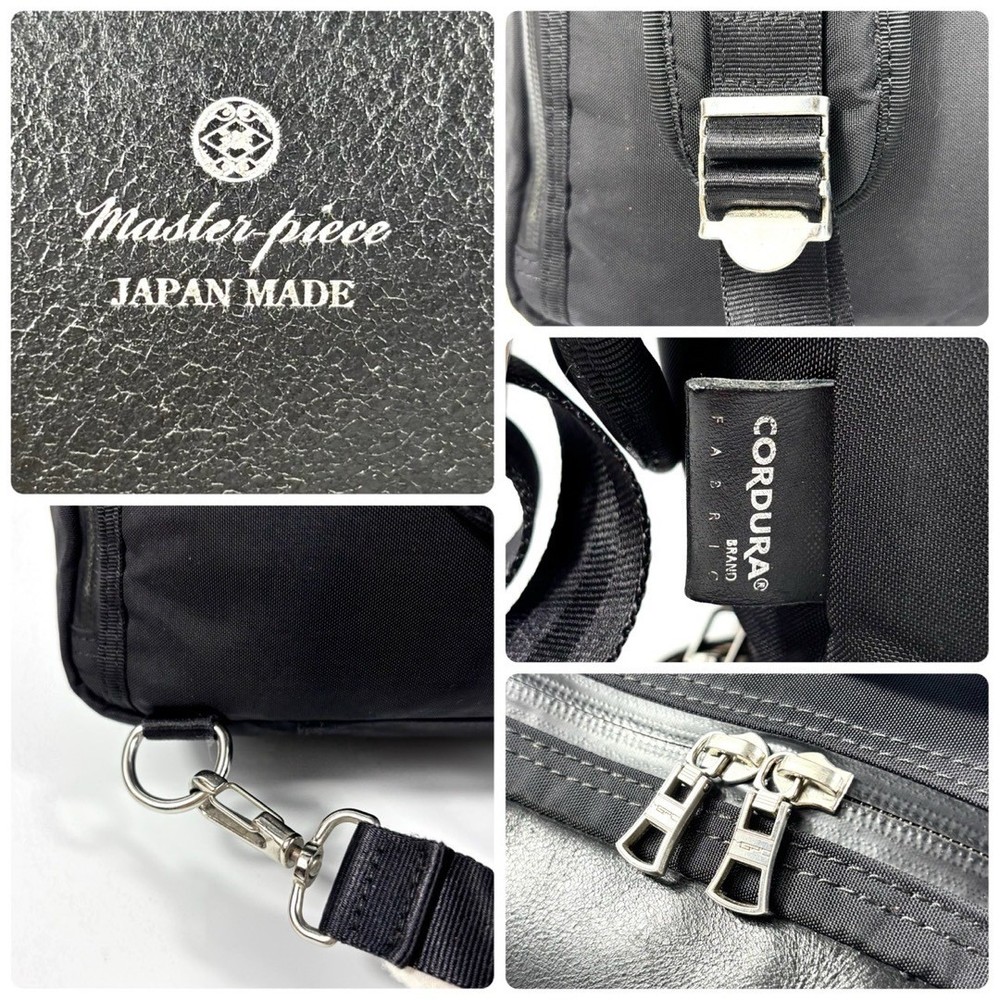 Masterpiece Rucksack STREAM 2way Backpack Black From Japan