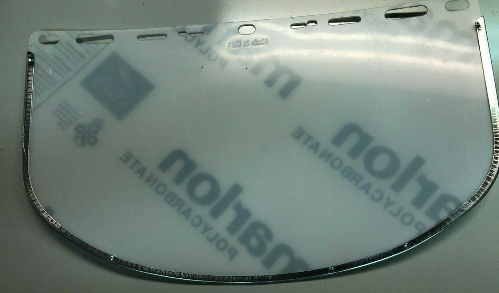 NEW! Brett Marlin Q09125 Face Shield Material Marlon Polycarbonate