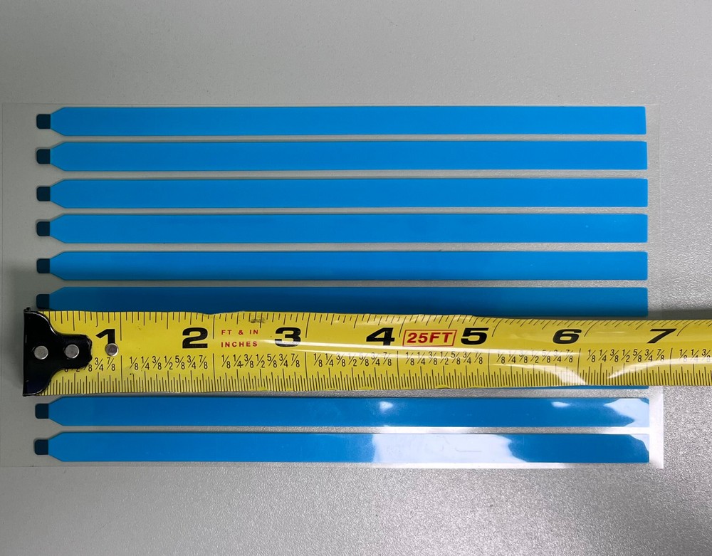 Pull tabs stretch release adhesive strips for LCD screen - Set of 10 pieces