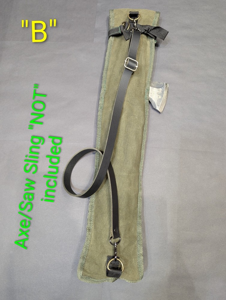 Axe/Saw/Hatchet Sling Handmade Leather Replacement Strap "Only" Read Description