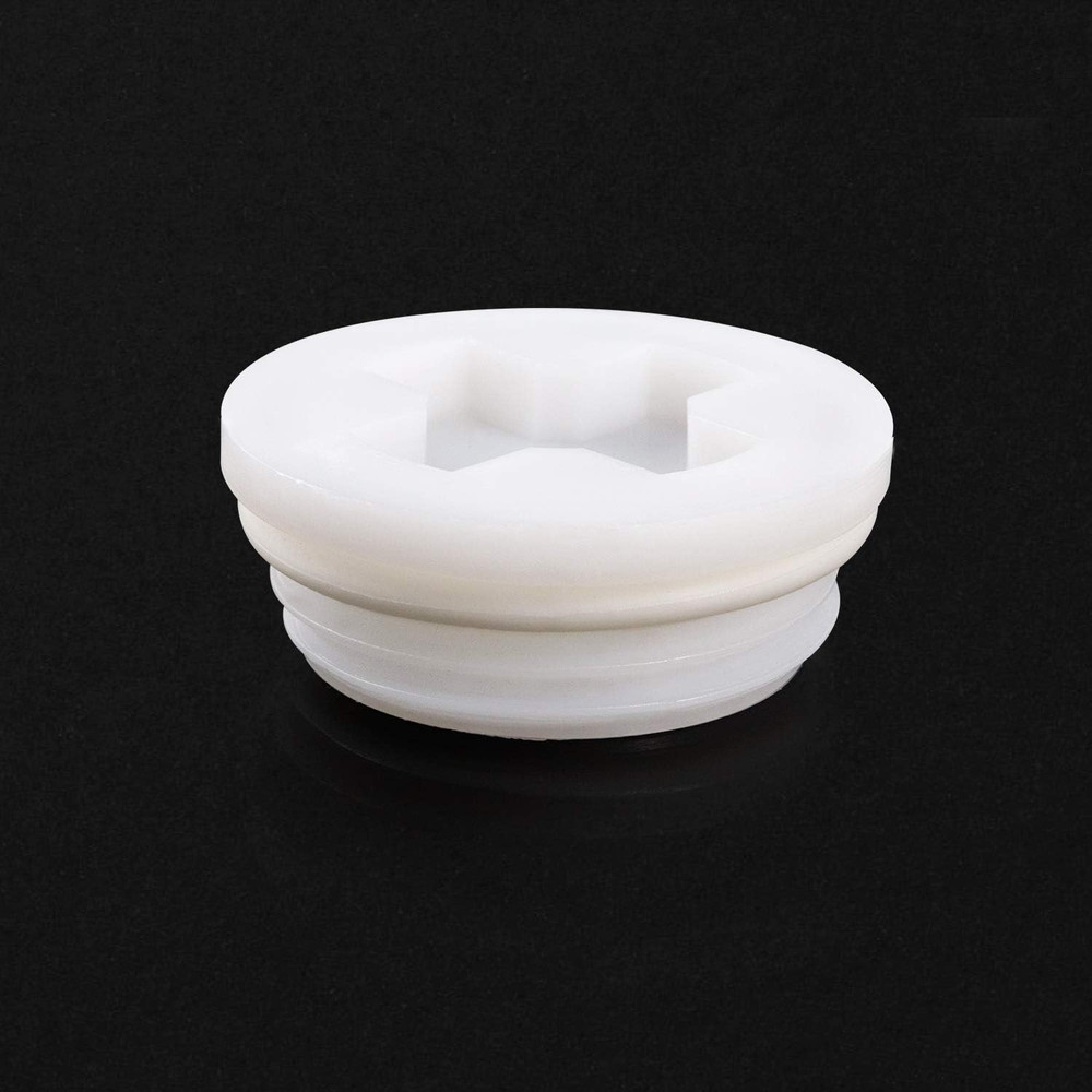 2" Bung Cap, 4 PCS Poly Buttress for 55 Gallon Plastic Drum, Course Thread