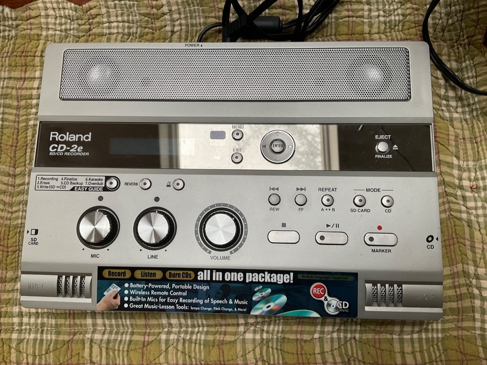 Roland CD-2u SD Digital Recorder