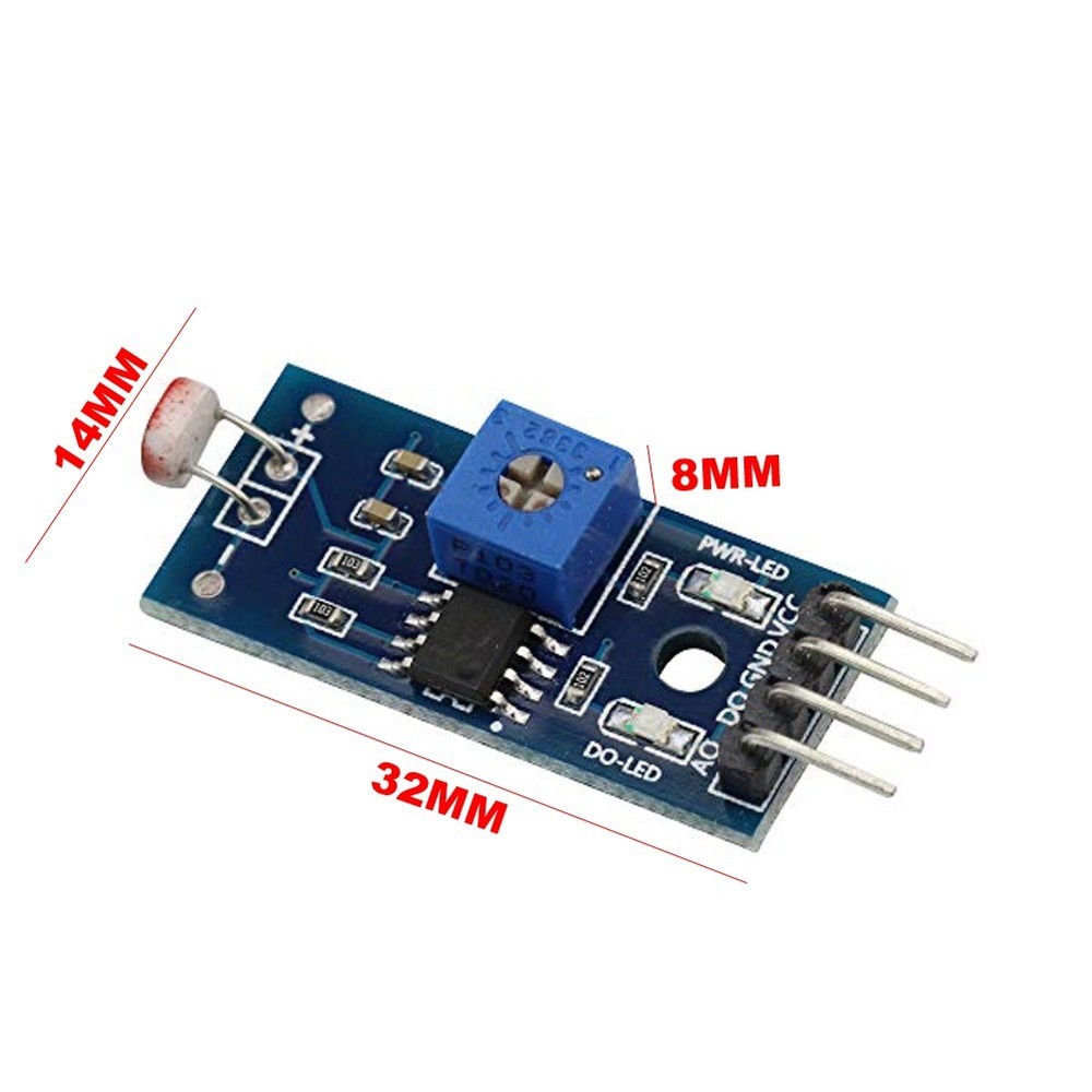 10PCS Digital Light Sensor Module Adjustable for Precise Ambient Light Sensing