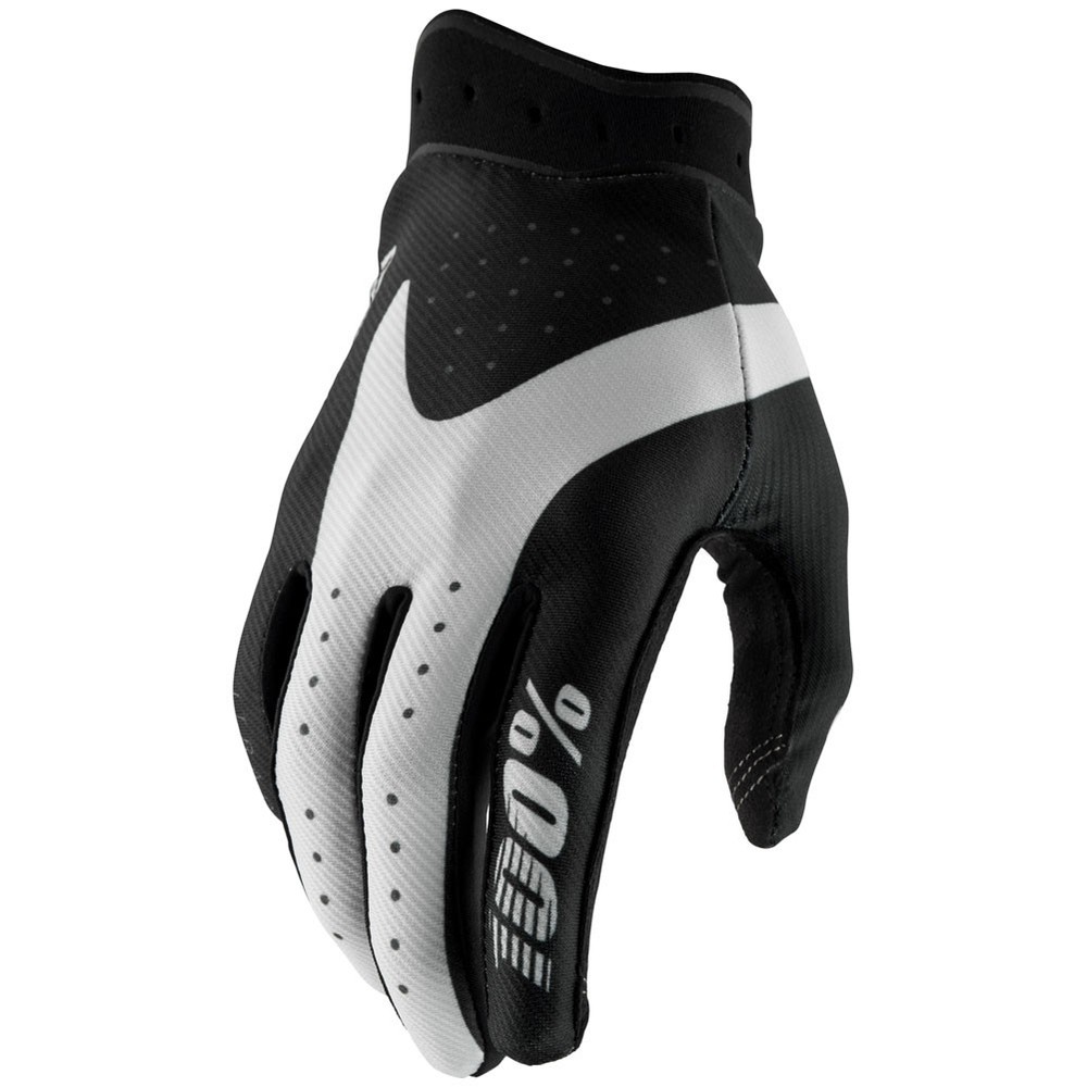 100% 10044-00002 iTRACK Gloves Medium Black