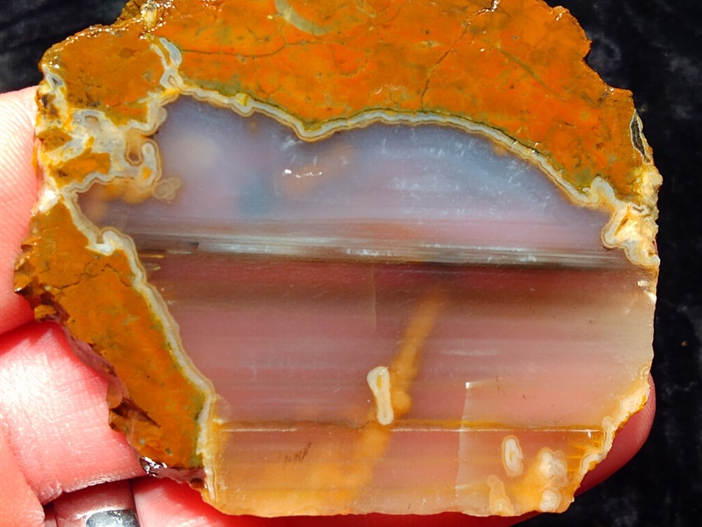 Richardson Ranch Waterline Agate Rough Slab