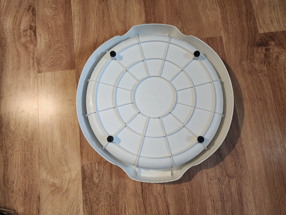 NuWave Pro Infrared Oven Replacement Parts Base, Drip Pan, and Rack (White)