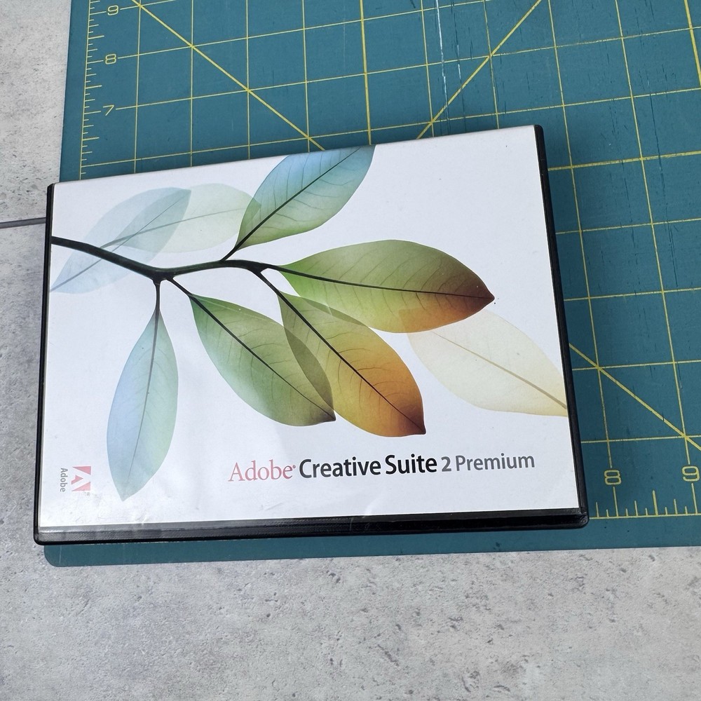 Adobe Creative Suite® 2 Premium Full Version For Windows 6 Discs Complete