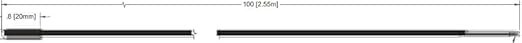 Replacement Silver King 46128 Black NTC 60" Temperature Probe for