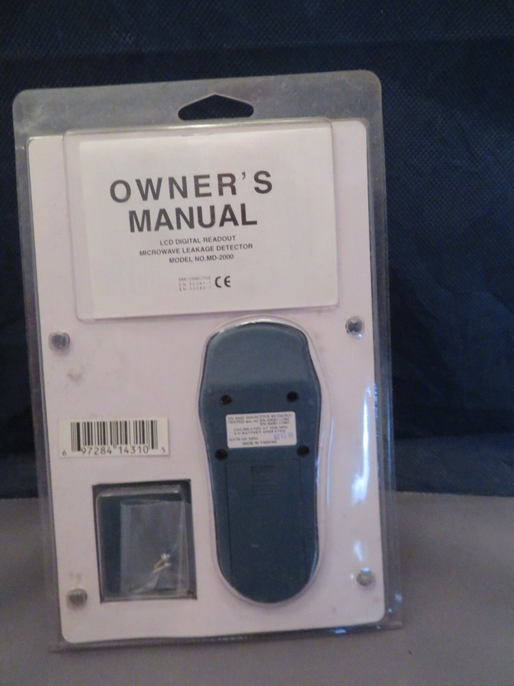 Digital LCD MD-2000 Microwave Leakage Detector New in Package