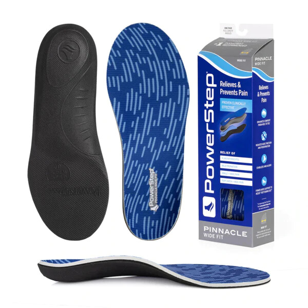 Powerstep Insoles Pinnacle Wide Fit