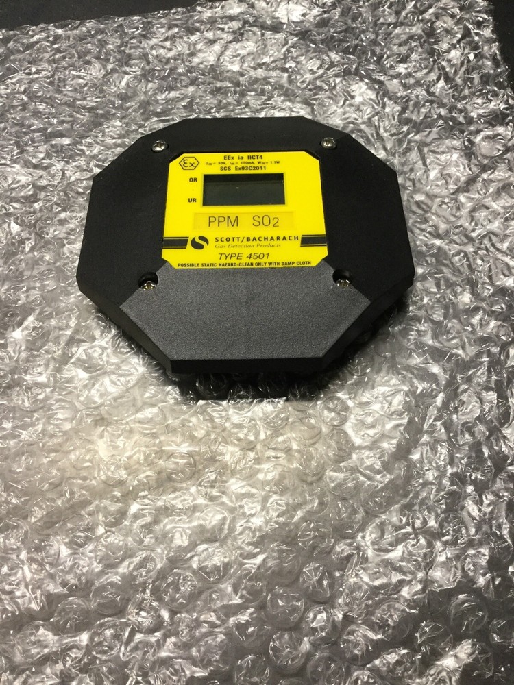 PRE-OWNED, SCOTT/BACHARACH, TYPE 4501, GAS DETECTOR, INTERFACE ONLY. (13J-1)