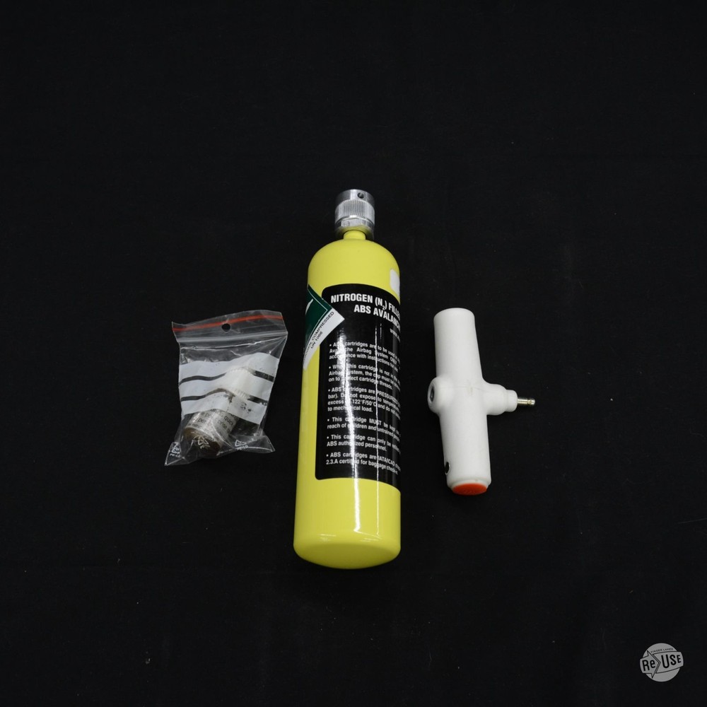 ABS Avalanche Airbag Activation Unit - Nitrogen Cylinder & Trigger Pull Handle