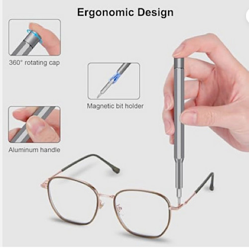 24 in 1 Micro Screwdriver Set DIY Screwdriver Set Mini Multi Bit Computer +